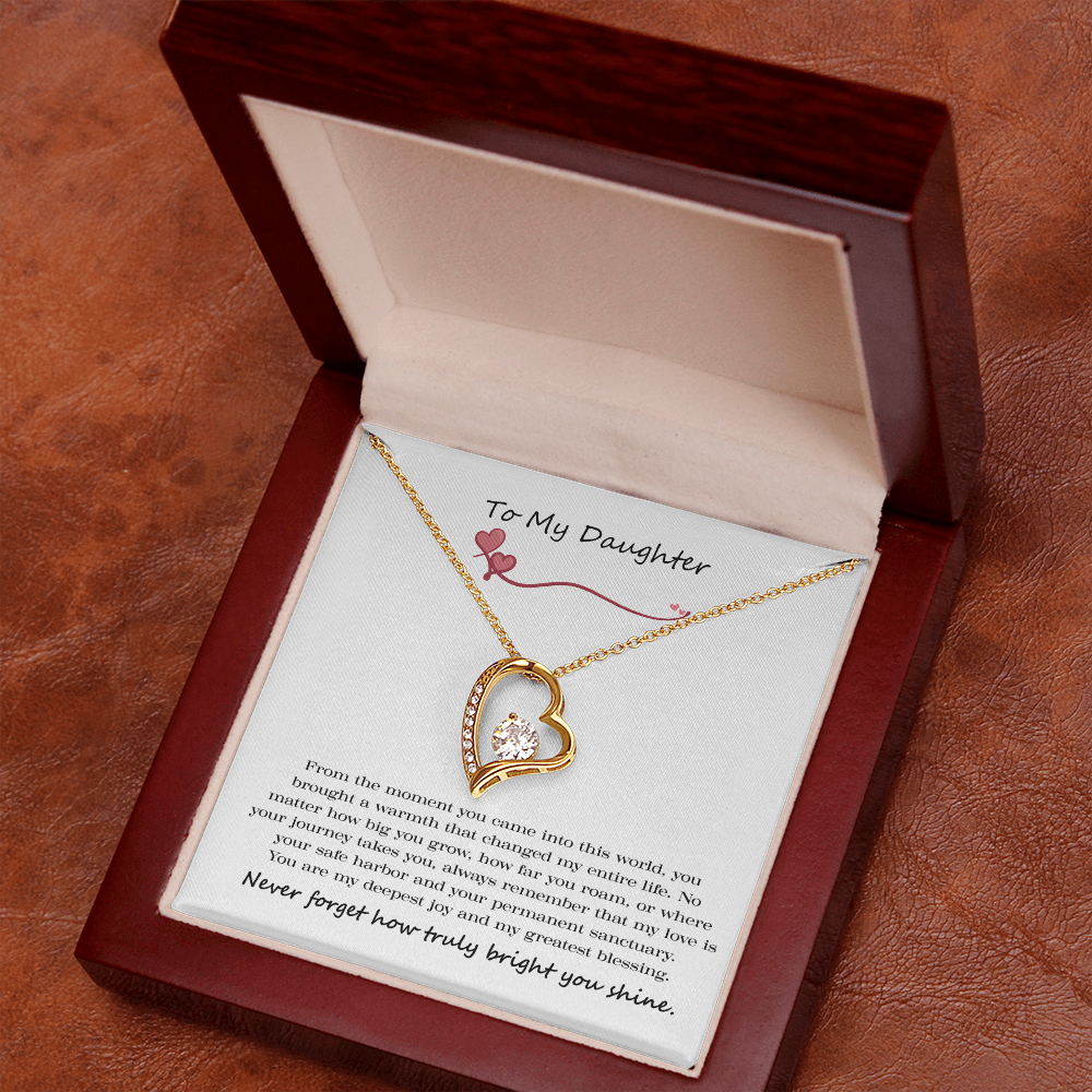 Shine Bright Forever Love Necklace