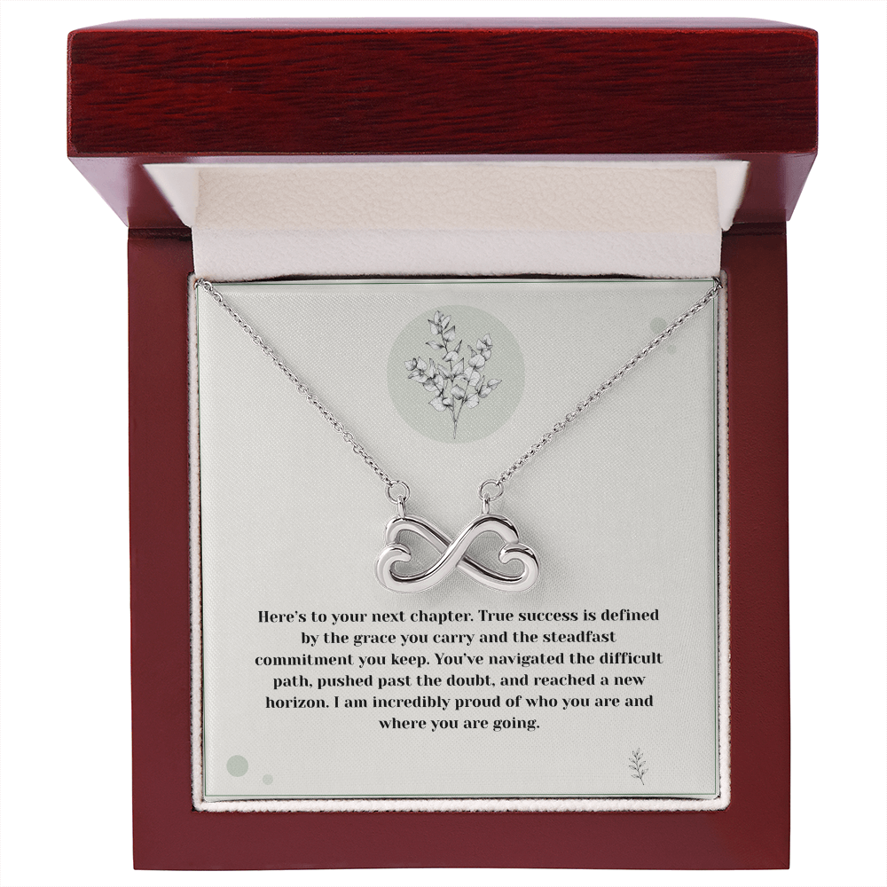 Your Next Chapter Endless Love Necklace