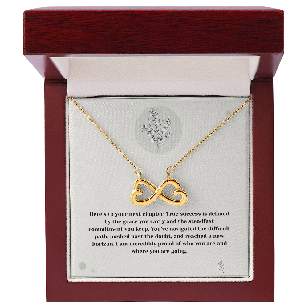 Your Next Chapter Endless Love Necklace