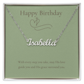 Happy Birthday Personalized Necklace