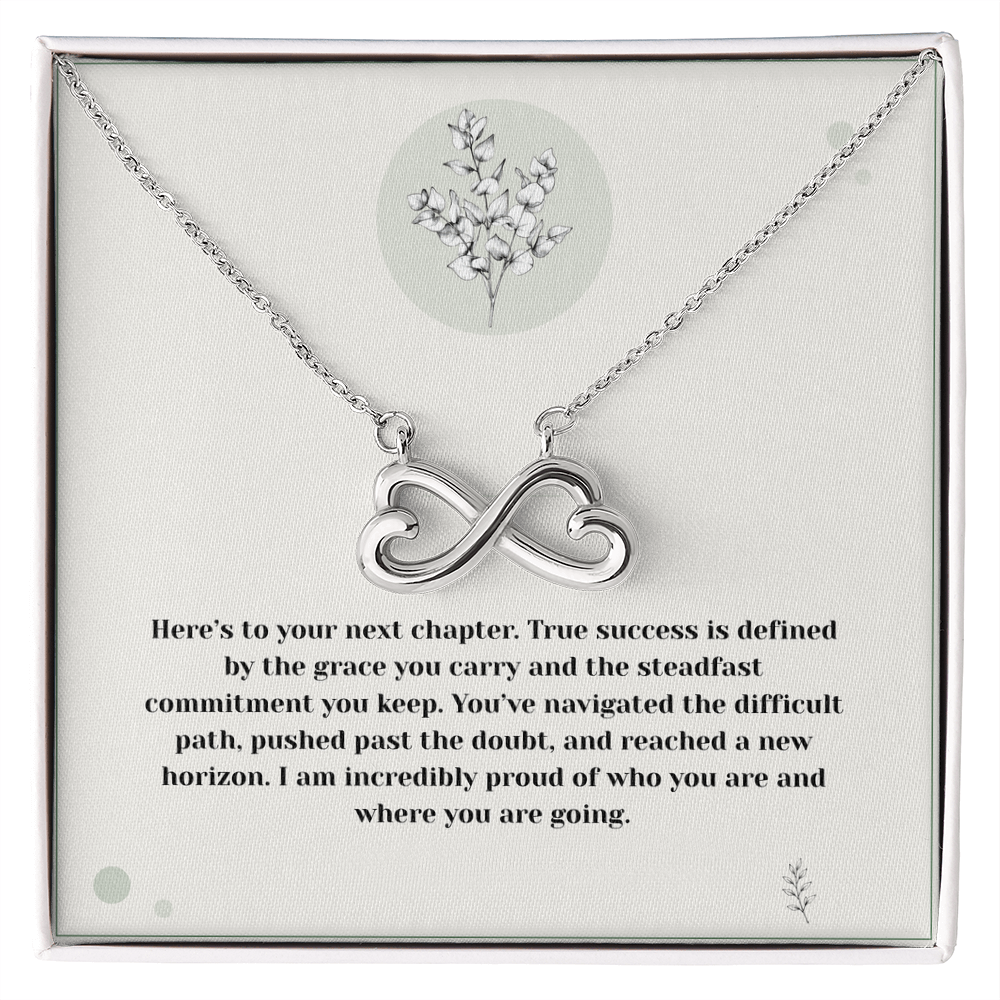 Your Next Chapter Endless Love Necklace