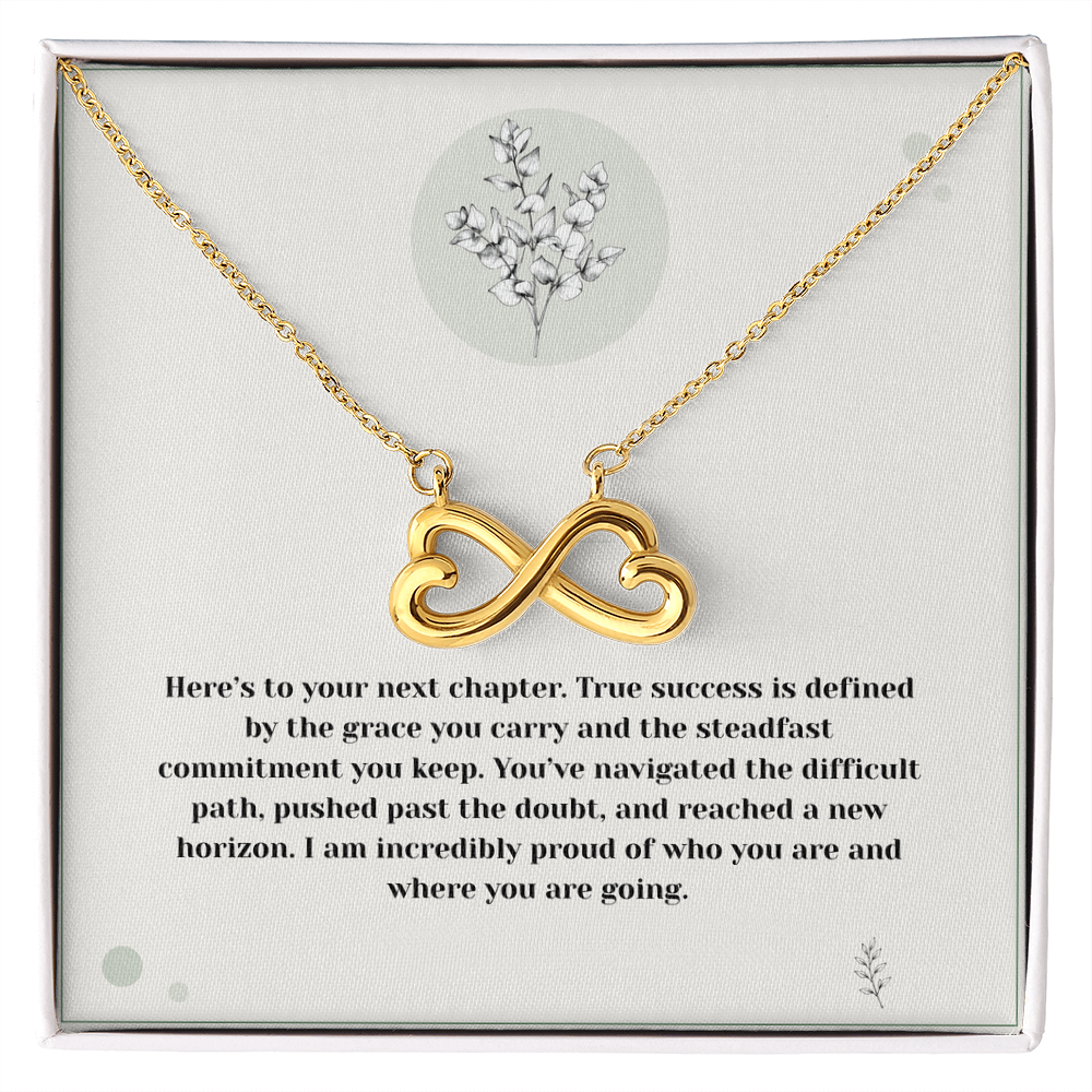 Your Next Chapter Endless Love Necklace