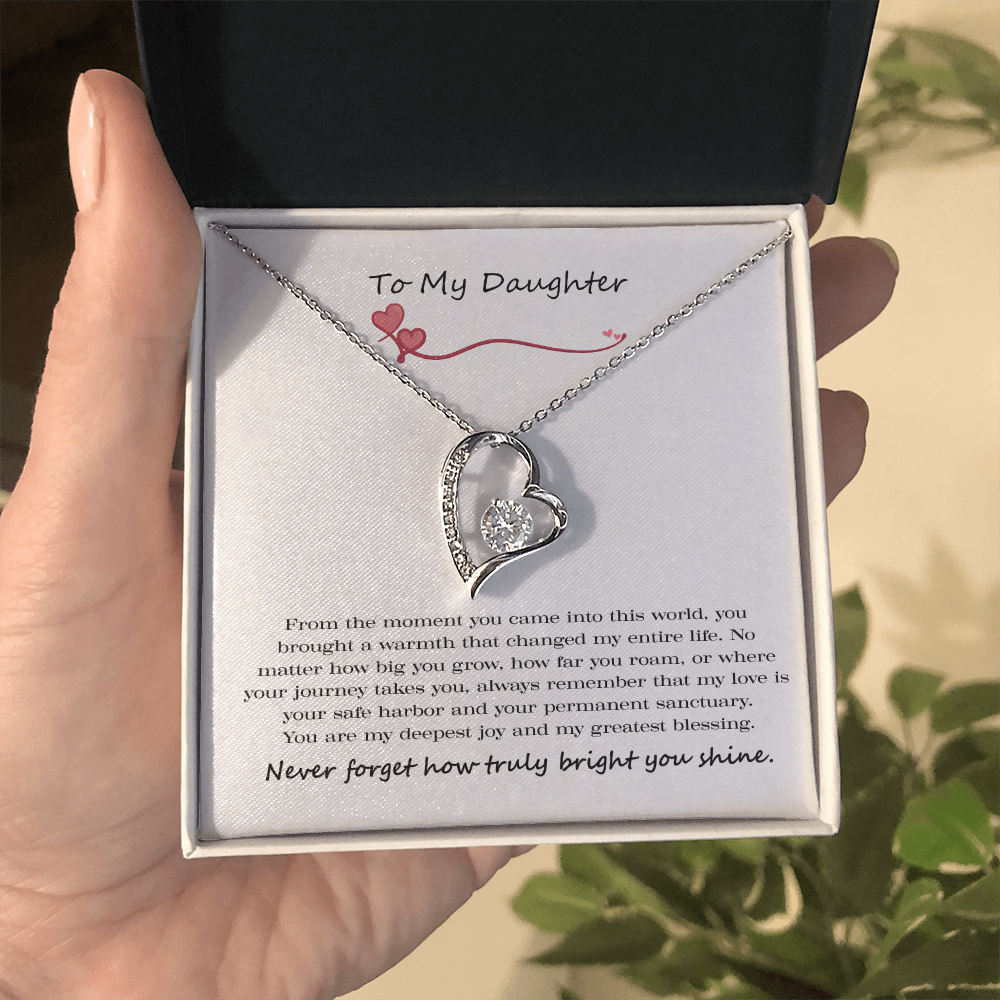 Shine Bright Forever Love Necklace